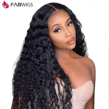 Fabwigs Curly Lace Front Wig Human Hair Pre Plucked 13x6 T Part Lace Frontal Wigs For Black Women Brazilian Deep Curly Lace Wigs
Fabwigs Curly Lace Front Wig Human Hair Pre Plucked 13x6 T Part Lace Frontal Wigs For Black Women Brazilian Deep Curly Lace Wigs