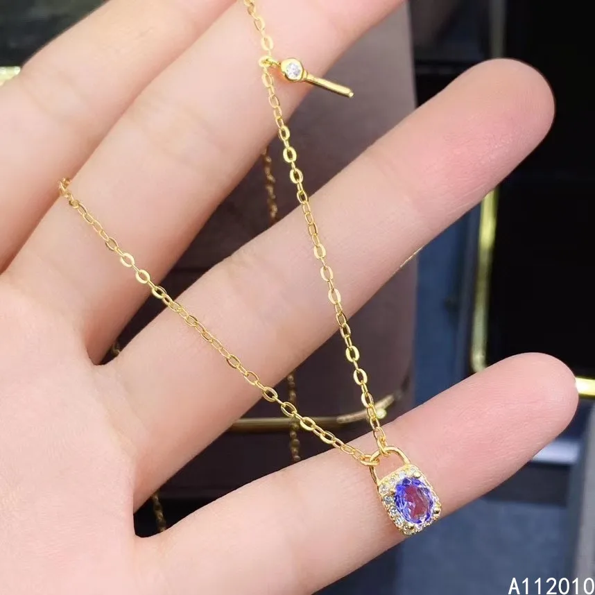KJJEAXCMY Fine Jewelry 925 Sterling Silver Inlaid Natural Tanzanite Female Pendant Necklace Noble Support Detection
KJJEAXCMY Fine Jewelry 925 Sterling Silver Inlaid Natural Tanzanite Female Pendant Necklace Noble Support Detection