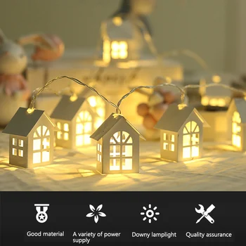 LED Mini House Shape String Light Fairy String Light For Wedding Xmas Party Christmas Mini House String Light
LED Mini House Shape String Light Fairy String Light For Wedding Xmas Party Christmas Mini House String Light