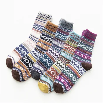 New Winter Thicken Women Socks Retro Style Cotton & Woolen Warm Girl Socks Comfortable And Soft
New Winter Thicken Women Socks Retro Style Cotton & Woolen Warm Girl Socks Comfortable And Soft