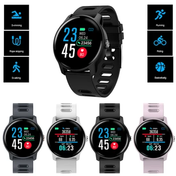 S08 Fitness Tracker IP68 Waterproof Men Bluetooth Smart Watch Sleep Monitoring Heart Rate Monitor Women Smartwatches for Xiaomi
S08 Fitness Tracker IP68 Waterproof Men Bluetooth Smart Watch Sleep Monitoring Heart Rate Monitor Women Smartwatches for Xiaomi