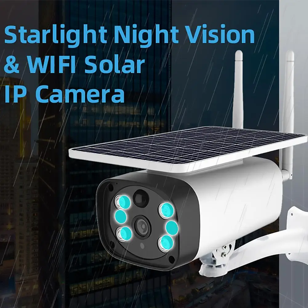 Solar WiFi IP Camera 1080P Full HD 2-way Audio Wireless Security Camera PIR Motion Detection Auto Cruise Night Vision CCTV Cam
Solar WiFi IP Camera 1080P Full HD 2-way Audio Wireless Security Camera PIR Motion Detection Auto Cruise Night Vision CCTV Cam