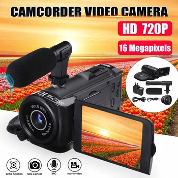Video Camera Camcorder with Microphone for YouTube 270° Flipping IR Night Vision with Microphone Wide Angle Len 1080P Camcorder
Video Camera Camcorder with Microphone for YouTube 270° Flipping IR Night Vision with Microphone Wide Angle Len 1080P Camcorder
