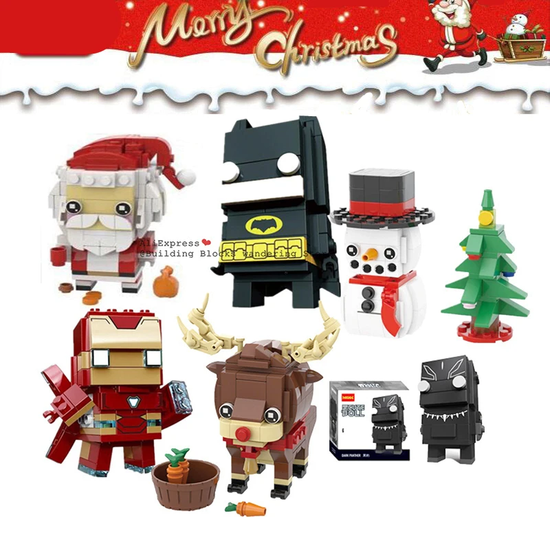 2020 NEW brickheadz Christmas The Avengers Justice League Marvel Super Hero Hulk Thanos Building Block Bricks Toys XMAS GIFT
2020 NEW brickheadz Christmas The Avengers Justice League Marvel Super Hero Hulk Thanos Building Block Bricks Toys XMAS GIFT