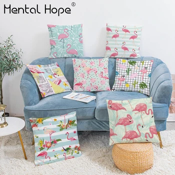 Pink Flamingo Printed Cushion Cover Plant Leaf Pattern Plush Decorative Throw Pillow Cover Home Decor Square Pillowcase for Bed
Pink Flamingo Printed Cushion Cover Plant Leaf Pattern Plush Decorative Throw Pillow Cover Home Decor Square Pillowcase for Bed