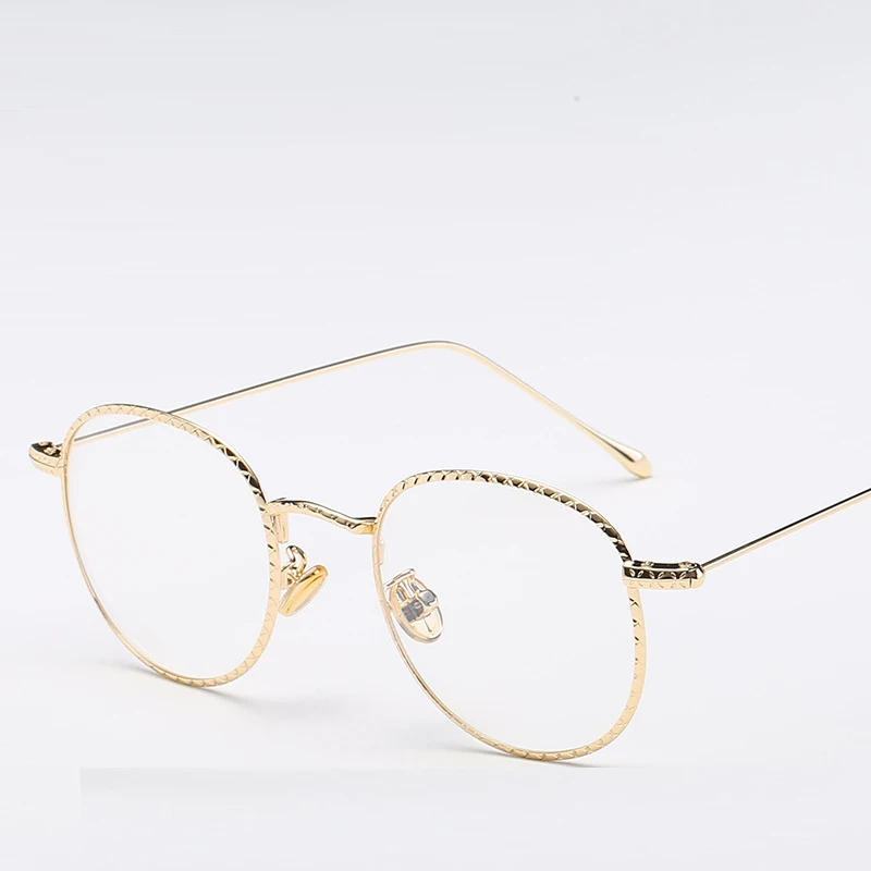 New All-metal Spectacle Frame with Retro Pattern for Ladies'spectacle Frame Lovely Students' Plain Glasses for Men's Spectacles
New All-metal Spectacle Frame with Retro Pattern for Ladies'spectacle Frame Lovely Students' Plain Glasses for Men's Spectacles