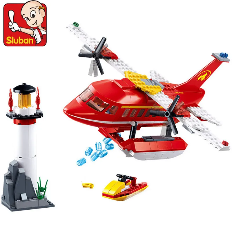 348Pcs City Police Fire Spray Water Fire Fighting Aircraft Plane Model Bricks Building Blocks Sets Educational Toys for Children
348Pcs City Police Fire Spray Water Fire Fighting Aircraft Plane Model Bricks Building Blocks Sets Educational Toys for Children