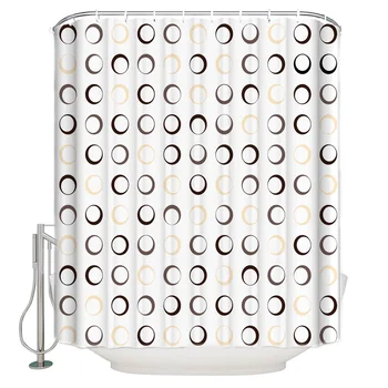Modern Minimalist Geometric Pattern Shower Curtains Polyester Fabric Waterproof Bathroom Bath Curtain
Modern Minimalist Geometric Pattern Shower Curtains Polyester Fabric Waterproof Bathroom Bath Curtain
