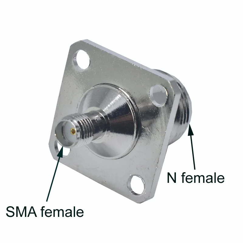 20pcs N-SMA-KKF N Female Jack To SMA Female Plug 50OHM 4 Hole Flange 25mm Panel Mount Connector Adapter 
20pcs N-SMA-KKF N Female Jack To SMA Female Plug 50OHM 4 Hole Flange 25mm Panel Mount Connector Adapter