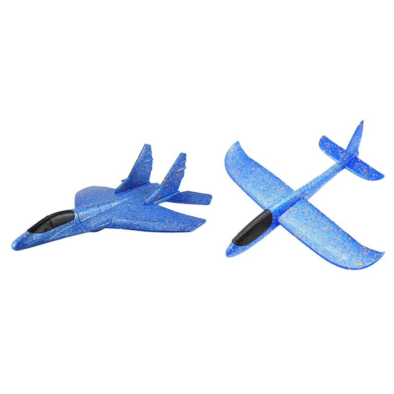 2 Pcs for Children Hand Throwing Model Airplane : 1 Pcs 48cm Hand Throw Lighting Up Flying Glider Plane Glow Blue & 1 Pcs Diy Lu
2 Pcs for Children Hand Throwing Model Airplane : 1 Pcs 48cm Hand Throw Lighting Up Flying Glider Plane Glow Blue & 1 Pcs Diy Lu
