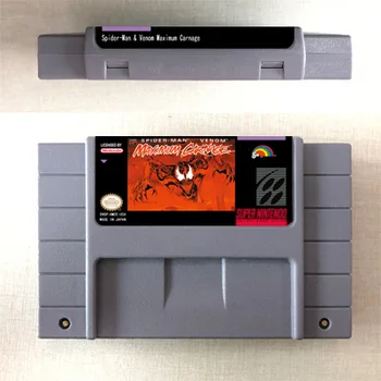 Spider-Man & Venom Maximum Carnage - Action Game Card US Version English Language
Spider-Man & Venom Maximum Carnage - Action Game Card US Version English Language