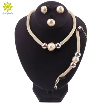 Fashion Wedding Bridal Dubai Jewelry Sets for Women Necklace Earrings Bracelet Ring Sets for Women African Beads Jewelry Set
Fashion Wedding Bridal Dubai Jewelry Sets for Women Necklace Earrings Bracelet Ring Sets for Women African Beads Jewelry Set