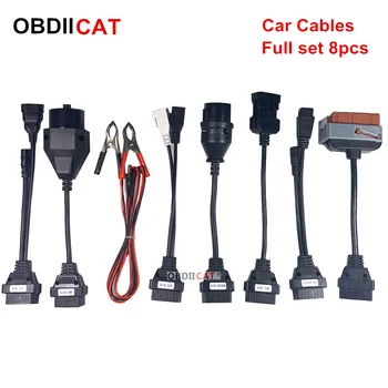 High Professional Full Set 8 Car Cable TCS Car Cables OBD2 OBDII Connector Cables diagnostic tool cables for OBDIICAT Car Cables
High Professional Full Set 8 Car Cable TCS Car Cables OBD2 OBDII Connector Cables diagnostic tool cables for OBDIICAT Car Cables
