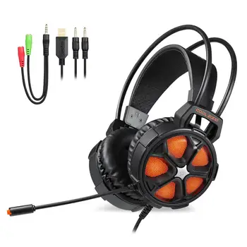 Universal Gaming Music Headset With Soft Earmuffs Adjustable Microphone For X-box One S X Pc
Universal Gaming Music Headset With Soft Earmuffs Adjustable Microphone For X-box One S X Pc