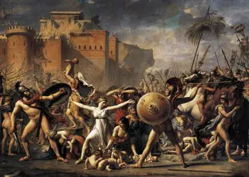 3 Hand Painted Art Paintings by College Teachers - Intervention of the Sabine Women Jacques Louis David - Oil Painting on Canvas
3 Hand Painted Art Paintings by College Teachers - Intervention of the Sabine Women Jacques Louis David - Oil Painting on Canvas