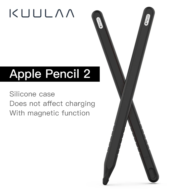 Силиконовый чехол KUULAA для Apple Pencil 2 1 защитный чехол-карандаш iPad Pro