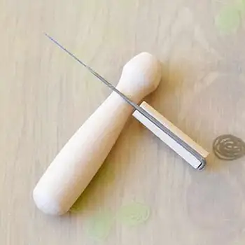 Needles Awl Craft DIY Tools With Solid Wood Handle Sewing Tool With Fine Needle for Wool Felting UND Sale
Needles Awl Craft DIY Tools With Solid Wood Handle Sewing Tool With Fine Needle for Wool Felting UND Sale