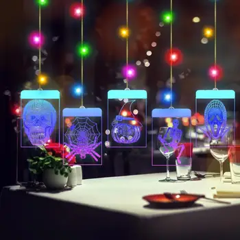 Creative USB LED Night Lamp Hanging Wall Lights Halloween Window Home Decor Holiday Light
Creative USB LED Night Lamp Hanging Wall Lights Halloween Window Home Decor Holiday Light