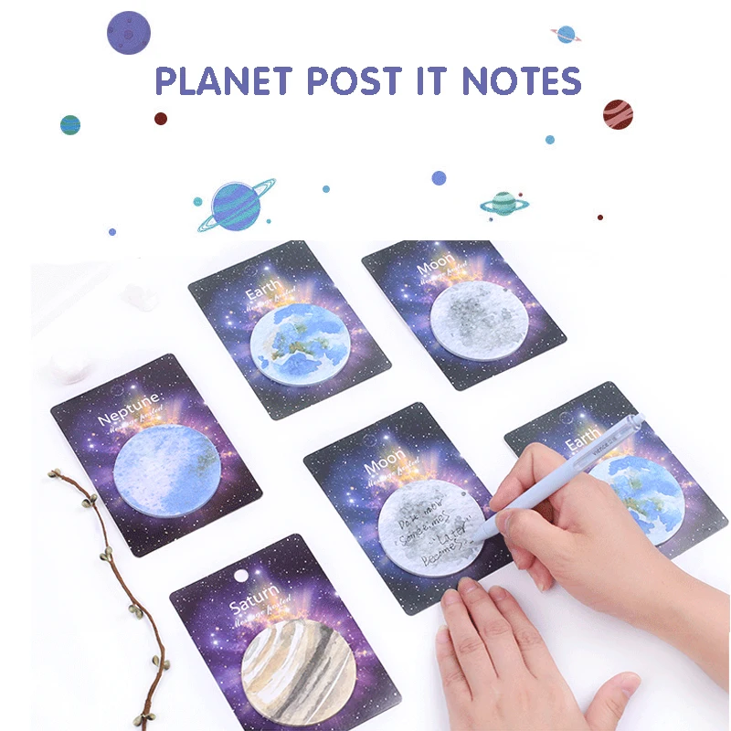 Planet Post It Notes 1Bag/30 Sheets Cartoon Lovely Note Book Message Book Note Paper Memo. Office And Learning Supplies
Planet Post It Notes 1Bag/30 Sheets Cartoon Lovely Note Book Message Book Note Paper Memo. Office And Learning Supplies