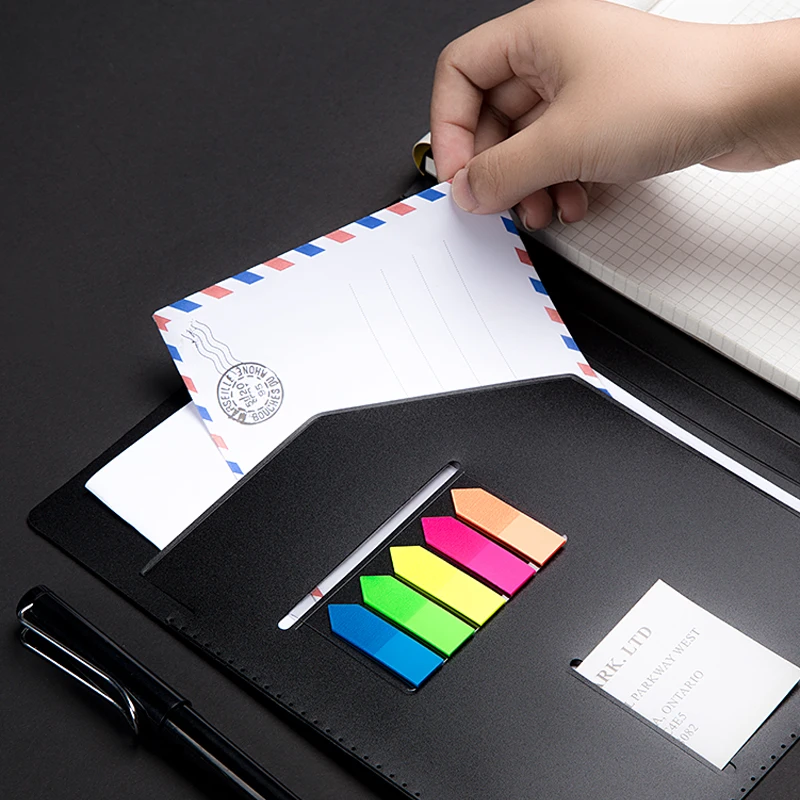 Kinbor A5 Take Paper Vertical Doubled Business Checkered Notebook Design This Stapled to the Present manager-File Present
Kinbor A5 Take Paper Vertical Doubled Business Checkered Notebook Design This Stapled to the Present manager-File Present
