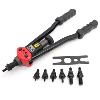 16'' B-607 Rivet Nut Gun Manual Riveter Gun M3 M4 M5 M6 M8 M10 M12 Heavy Hand Inser Nut Tool Manual Mandrels With Box Set
16'' B-607 Rivet Nut Gun Manual Riveter Gun M3 M4 M5 M6 M8 M10 M12 Heavy Hand Inser Nut Tool Manual Mandrels With Box Set