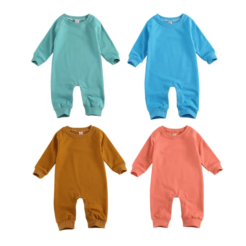 Toddler Girl Boy Clothes 2020 Children Romper Long Sleeve Crew Neck Solid Kids Crotch Button Cotton One-Pieces Suits
Toddler Girl Boy Clothes 2020 Children Romper Long Sleeve Crew Neck Solid Kids Crotch Button Cotton One-Pieces Suits