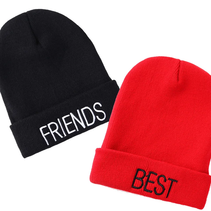 Men and Women Winter BEST & FRIENDS Fashion Letter Embroidery Knitted Warm Beanie Knitted Hat
Men and Women Winter BEST & FRIENDS Fashion Letter Embroidery Knitted Warm Beanie Knitted Hat