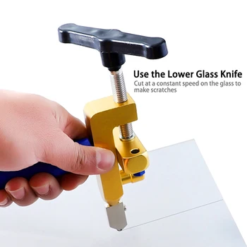 2 In 1 Ceramic Tile Glass Cutting One-piece Cutter Portable Multifunctional Tool
2 In 1 Ceramic Tile Glass Cutting One-piece Cutter Portable Multifunctional Tool