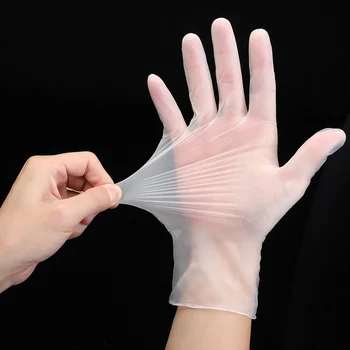100Pcs Disposable Vinyl Gloves PVC Household Cleaning Gloves Hypoallergenic Multifuction Transparent Glove Protective Gloves
100Pcs Disposable Vinyl Gloves PVC Household Cleaning Gloves Hypoallergenic Multifuction Transparent Glove Protective Gloves