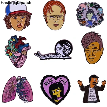 12pcs/lot E1945 Cartoon Stranger Thing The Office TV Show Character Collection Hard Enamel Pin and Brooches Lapel Pin 
12pcs/lot E1945 Cartoon Stranger Thing The Office TV Show Character Collection Hard Enamel Pin and Brooches Lapel Pin