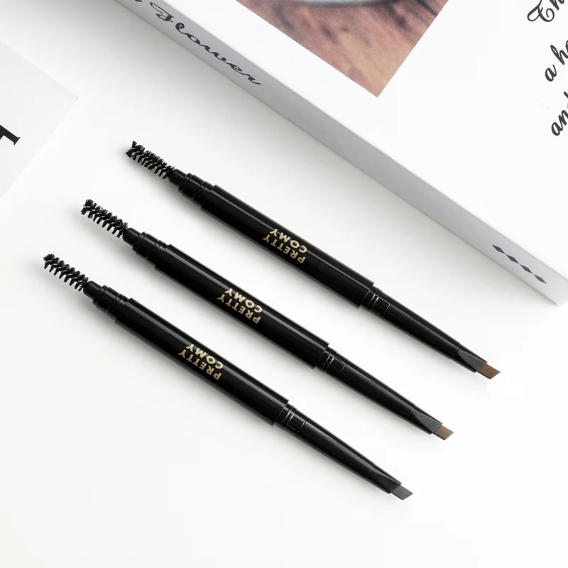 Double-end Eyebrow Pen Waterproof Smudge-proof Easy To Use Eyebrow Pencil With Eyebrow Brush Eye Brow Makeup--u
Double-end Eyebrow Pen Waterproof Smudge-proof Easy To Use Eyebrow Pencil With Eyebrow Brush Eye Brow Makeup--u