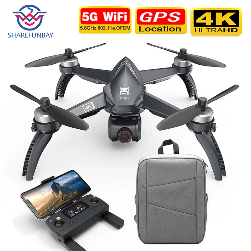2020 NEW MJX B5W RC Drone GPS Brushless 5G RC Quadcopter 4K Wifi dron FPV Camera HD Auto Return 20min Drones Time Toys
2020 NEW MJX B5W RC Drone GPS Brushless 5G RC Quadcopter 4K Wifi dron FPV Camera HD Auto Return 20min Drones Time Toys
