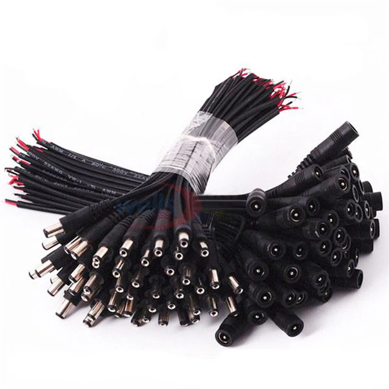 10~100pcs DC 5.5x2.1 Plug DC male or Female Cable Wire Connector For 3528 5050 SMD LED Strip tape Light
10~100pcs DC 5.5x2.1 Plug DC male or Female Cable Wire Connector For 3528 5050 SMD LED Strip tape Light