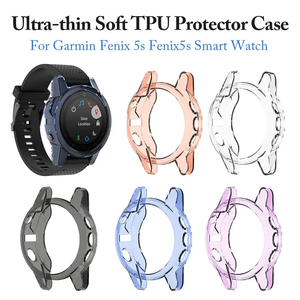 Ultra-thin Soft TPU Protector Case Cover Protective Shell For Garmin Fenix 5s Fenix5s Smart Watch Protector Silicone Cases
Ultra-thin Soft TPU Protector Case Cover Protective Shell For Garmin Fenix 5s Fenix5s Smart Watch Protector Silicone Cases