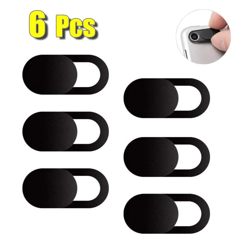 6 PCS Camera Lens Webcam Cover for IPhone Lens Mobile Phone Lens Camera Cover Slide for IPad Macbook Tablet Laptop Camera Cover
6 PCS Camera Lens Webcam Cover for IPhone Lens Mobile Phone Lens Camera Cover Slide for IPad Macbook Tablet Laptop Camera Cover