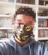 Mascarilla desechable de 3 capas y murciélagos para hombre, máscara de seguridad no tejida, antipolvo, gruesa