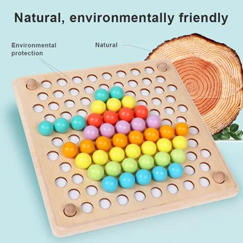 Kids Chopsticks Pratice Game Bean Clamping Intellectual Beads Clip Toy Early Education ENA88
Kids Chopsticks Pratice Game Bean Clamping Intellectual Beads Clip Toy Early Education ENA88