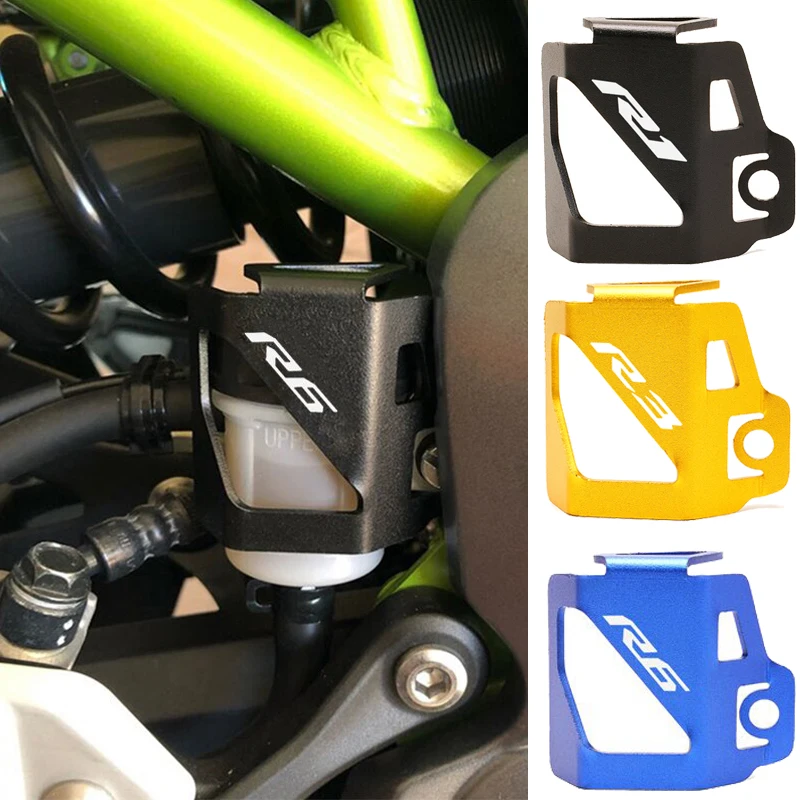 Для Yamaha R1 R3 R6 YZFR6 YZFR1 YZFR3 YZF R6 R1 R3 2015-2021 мотоциклетная CNC алюминиевая Задняя Тормозная жидкость резервуар Защитная крышка 
Для Yamaha R1 R3 R6 YZFR6 YZFR1 YZFR3 YZF R6 R1 R3 2015-2021 мотоциклетная CNC алюминиевая Задняя Тормозная жидкость резервуар Защитная крышка