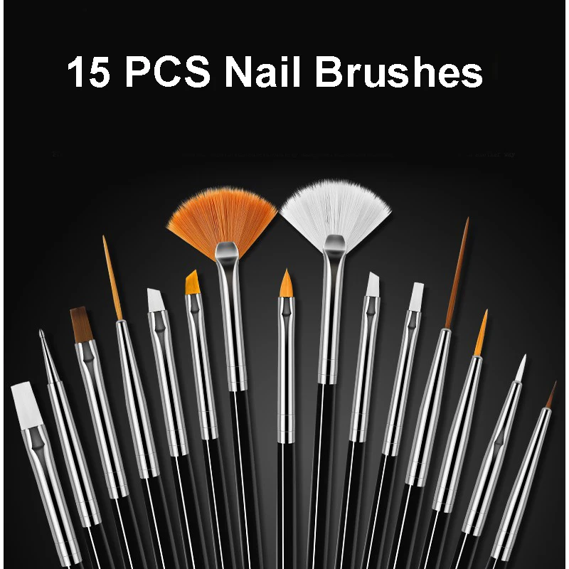 Nail Brush For Manicure Gel Brush For Nail Art 15Pcs/Set Nail Brush Acrylic Liquid Powder Carving Gel Brush
Nail Brush For Manicure Gel Brush For Nail Art 15Pcs/Set Nail Brush Acrylic Liquid Powder Carving Gel Brush