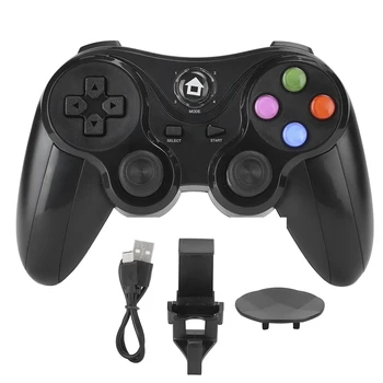 Gamepad Wireless Game Controller Joystick for PS3 Controller Wireless Console for PC TV Game Compatible with IOS & Android Phone
Gamepad Wireless Game Controller Joystick for PS3 Controller Wireless Console for PC TV Game Compatible with IOS & Android Phone