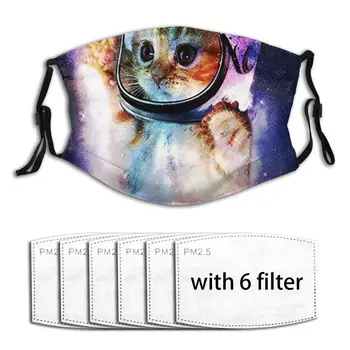Washable Reusable Anti Dust PM2.5 Filter Masks Space Cat Activated Carbon Filter Antibacterial Dust Proof Face Cover
Washable Reusable Anti Dust PM2.5 Filter Masks Space Cat Activated Carbon Filter Antibacterial Dust Proof Face Cover