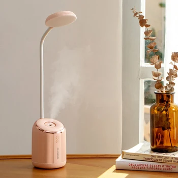 USB Rechargeable Air Humidifier LED Desks Table Lamp Adjustable Intensity Reading Light Lamp 3 Modes Desk Lamps Pink
USB Rechargeable Air Humidifier LED Desks Table Lamp Adjustable Intensity Reading Light Lamp 3 Modes Desk Lamps Pink