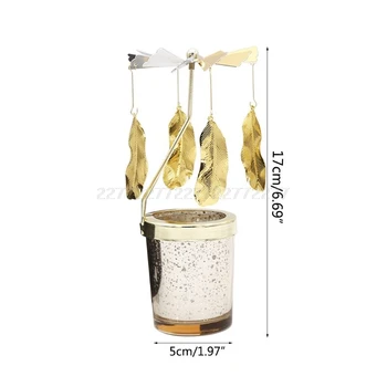 Rotary Candle Holder Spinning Metal Candle Holder - Spin Around When Candle J02 20 Dropship
Rotary Candle Holder Spinning Metal Candle Holder - Spin Around When Candle J02 20 Dropship