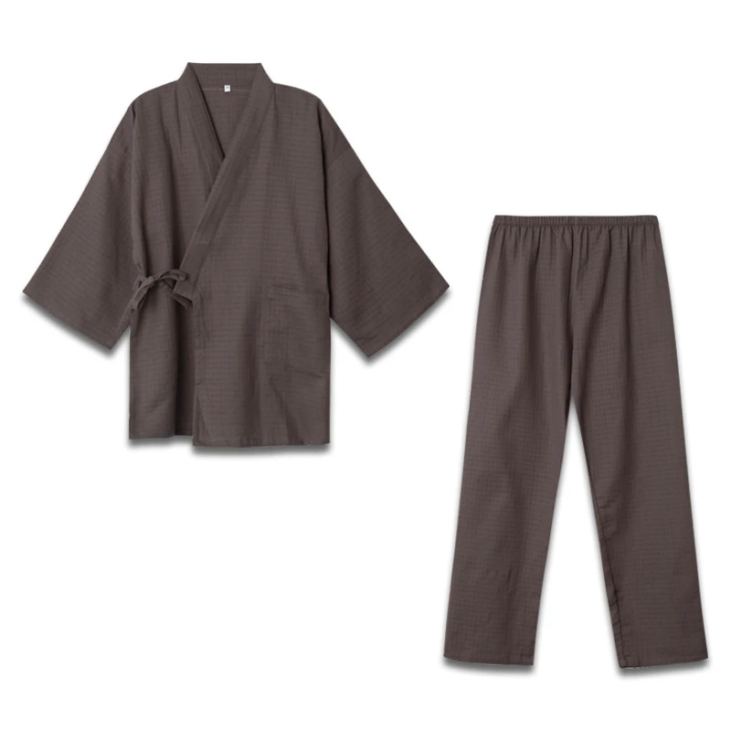 2021 Autumn Japanese Kimono Style Pajamas Asian Traditional Clothing Bath Robe Sauna Hot Spring Homewear Men Women Couple Cloth
2021 Autumn Japanese Kimono Style Pajamas Asian Traditional Clothing Bath Robe Sauna Hot Spring Homewear Men Women Couple Cloth