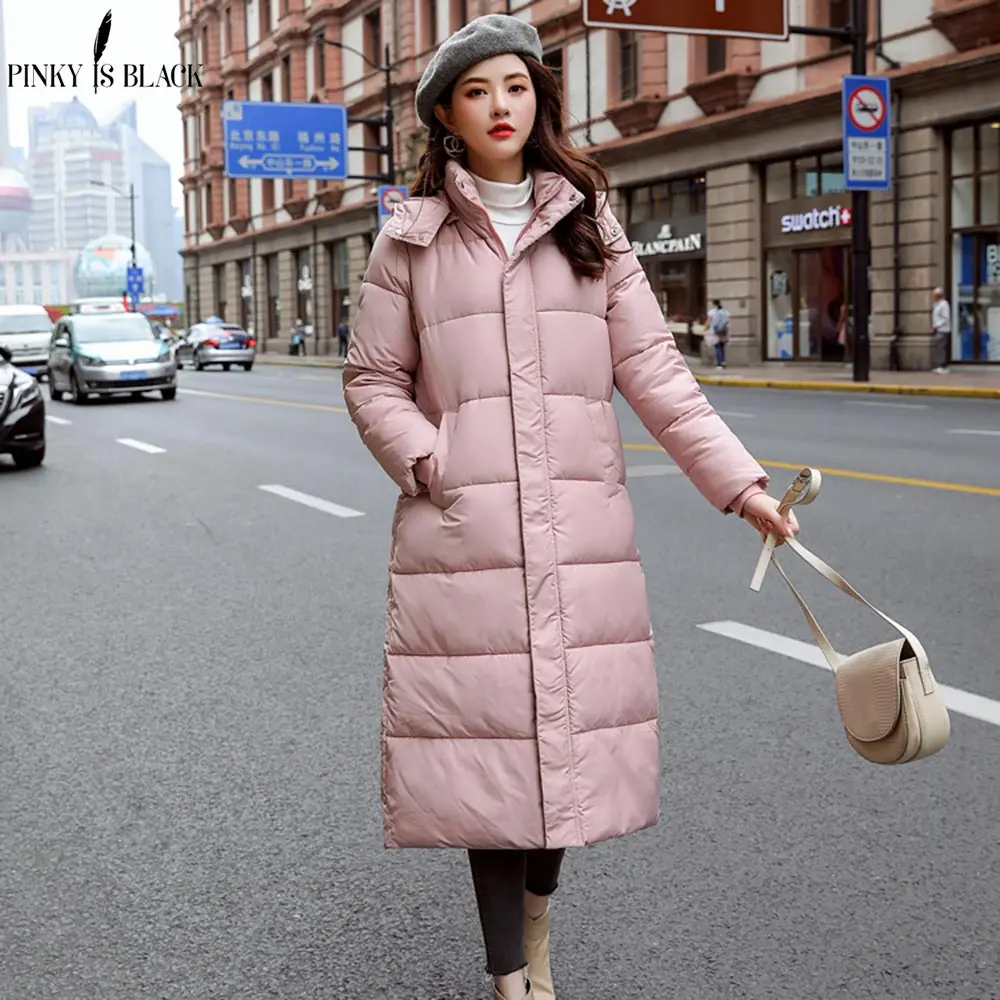 PinkyIsBlack Plus Size 3XL Women Winter Jacket Hooded Stand Collar Cotton Padded Female Winter Coat Women Warm Thick Long Parka
PinkyIsBlack Plus Size 3XL Women Winter Jacket Hooded Stand Collar Cotton Padded Female Winter Coat Women Warm Thick Long Parka