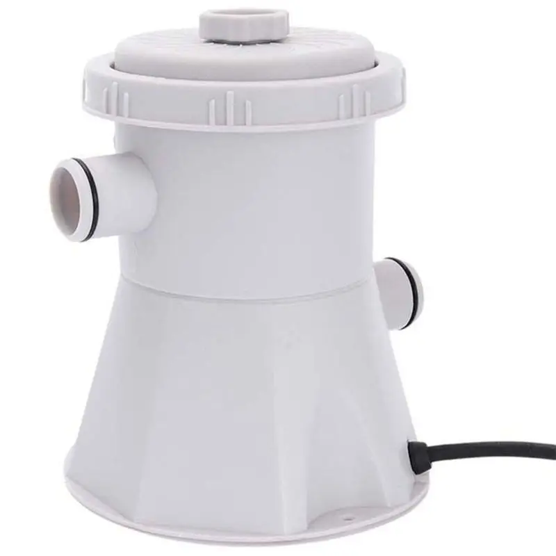 EU plug 220V Electric Swimming Pool Filter Pump,Swimming Pool Pump and Filter Kit,Pool Pump,Paddling Pool Pump Water (Grey)
EU plug 220V Electric Swimming Pool Filter Pump,Swimming Pool Pump and Filter Kit,Pool Pump,Paddling Pool Pump Water (Grey)