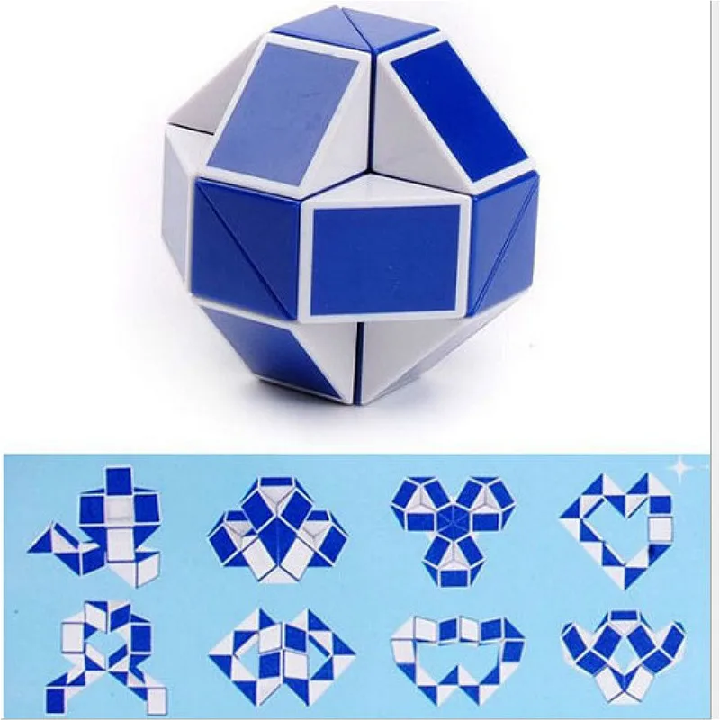 Голубая Волшебная линейка 1 шт. головоломка кубик лабиринт игрушка ручная игра