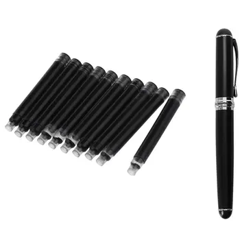 1x Jinhao Luxury Calligraphy Fountain Pen (Frosted Black) & 10 Pcs X450 Length 5.2cm Ink Sac Blue
1x Jinhao Luxury Calligraphy Fountain Pen (Frosted Black) & 10 Pcs X450 Length 5.2cm Ink Sac Blue