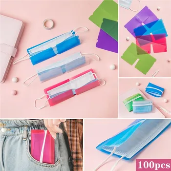 100 pcs Mask Folder ContainerPollution Free Mask Storage Box Dustproof Foldable Disposable Windproof Face Masks Safe Organizer
100 pcs Mask Folder ContainerPollution Free Mask Storage Box Dustproof Foldable Disposable Windproof Face Masks Safe Organizer