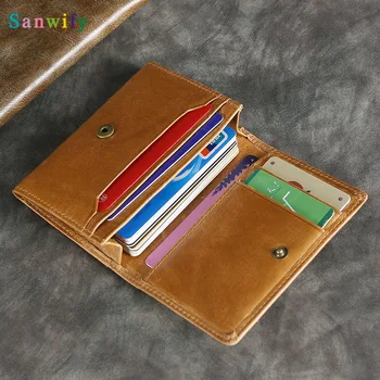 2020 Genuine Leather Card Holder Blocking Business Card Case Vintage Unisex High Quality Credit Card Wallets
2020 Genuine Leather Card Holder Blocking Business Card Case Vintage Unisex High Quality Credit Card Wallets
